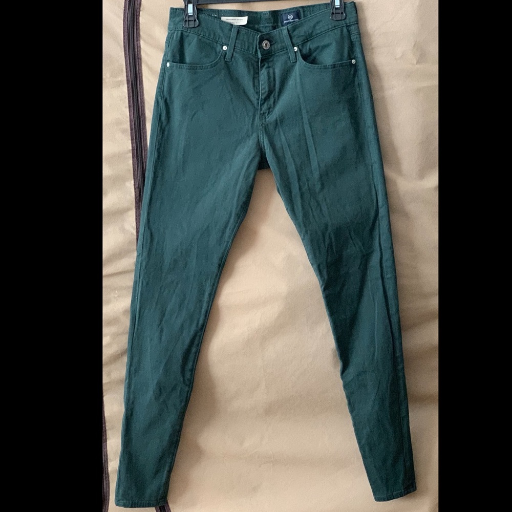 High rise skinny jeans